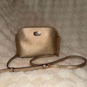 Michael Kors Gold Crossbody Bag